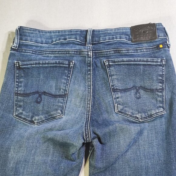 Lucky Brand jeans Lolita Skinny women's size 4/27 medium washed  ink blue - Picture 4 of 16